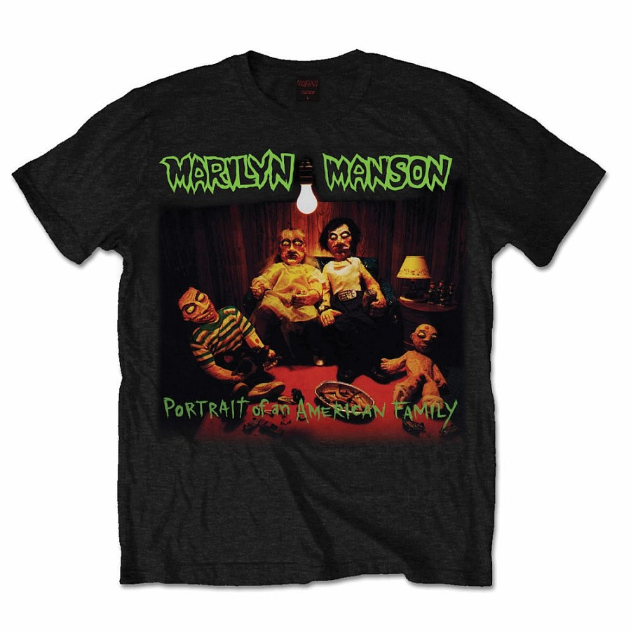 Marilyn Manson tričko, American Family, pánské, velikost S