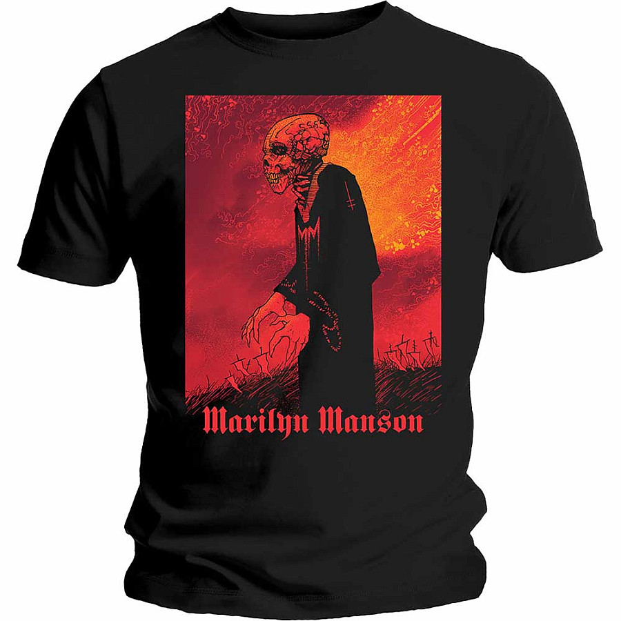 Marilyn Manson tričko, Mad Monk, pánské, velikost S