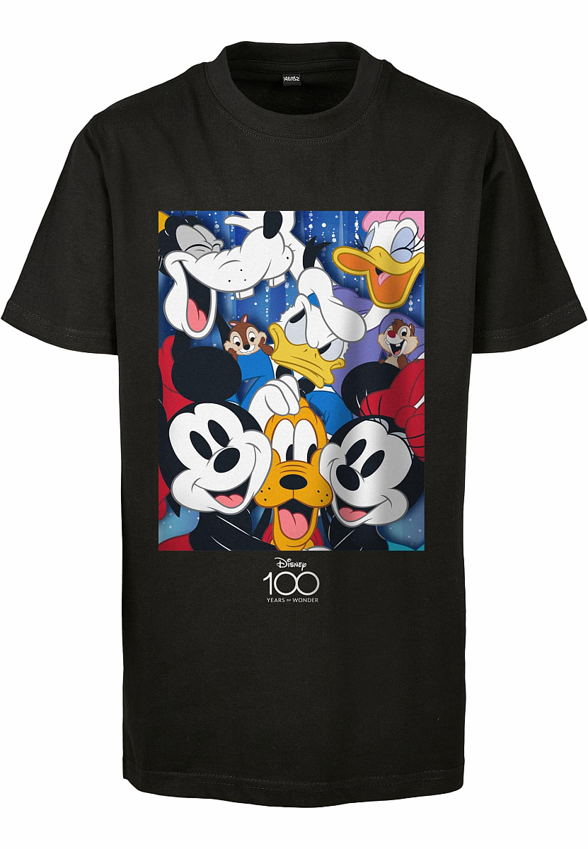 Mickey Mouse tričko, Disney 100 Mickey &amp; Friends Black, dětské, velikost XXL dětská velikost XXL - 158/164 (14 let)