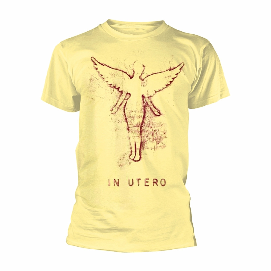 Nirvana tričko, In Utero FB Yellow, pánské, velikost M