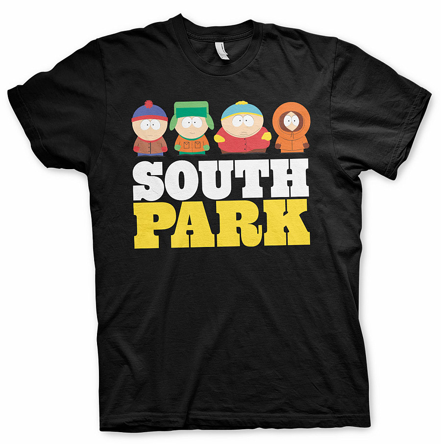 South Park tričko, South Park Black, pánské, velikost M