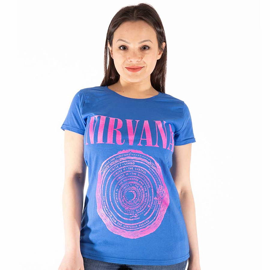Nirvana tričko, Vestibule Blue, dámské, velikost S