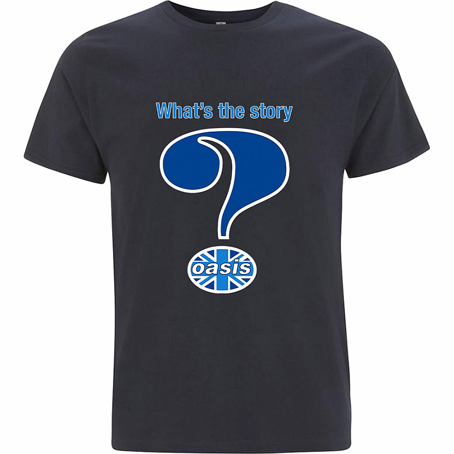 Oasis tričko, Question Mark Black, pánské, velikost XL