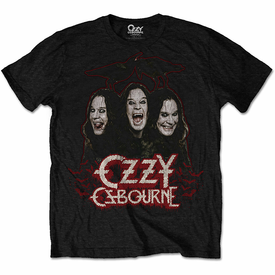 Ozzy Osbourne  tričko, Crows &amp; Bars, pánské, velikost M
