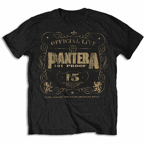 Pantera tričko, 101 Proof, pánské, velikost S