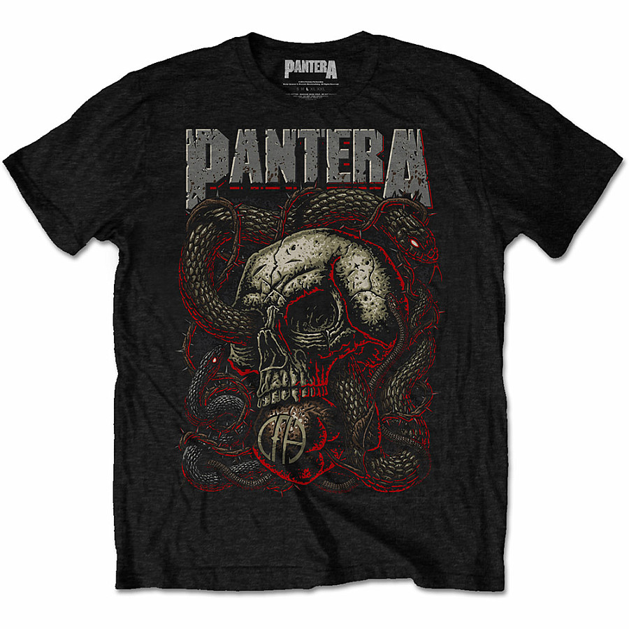 Pantera tričko, Serpent Skull Black, pánské, velikost L