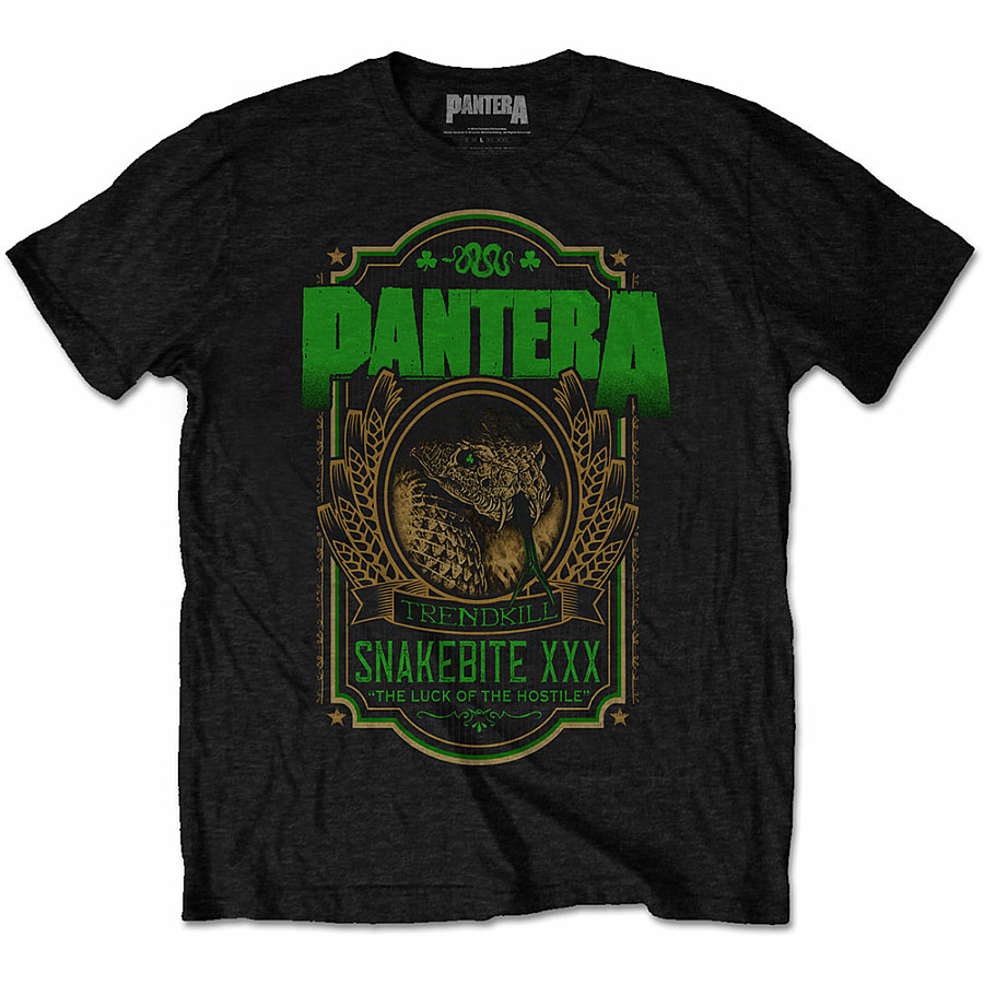 Pantera tričko, Snakebite XXX Label, pánské, velikost S