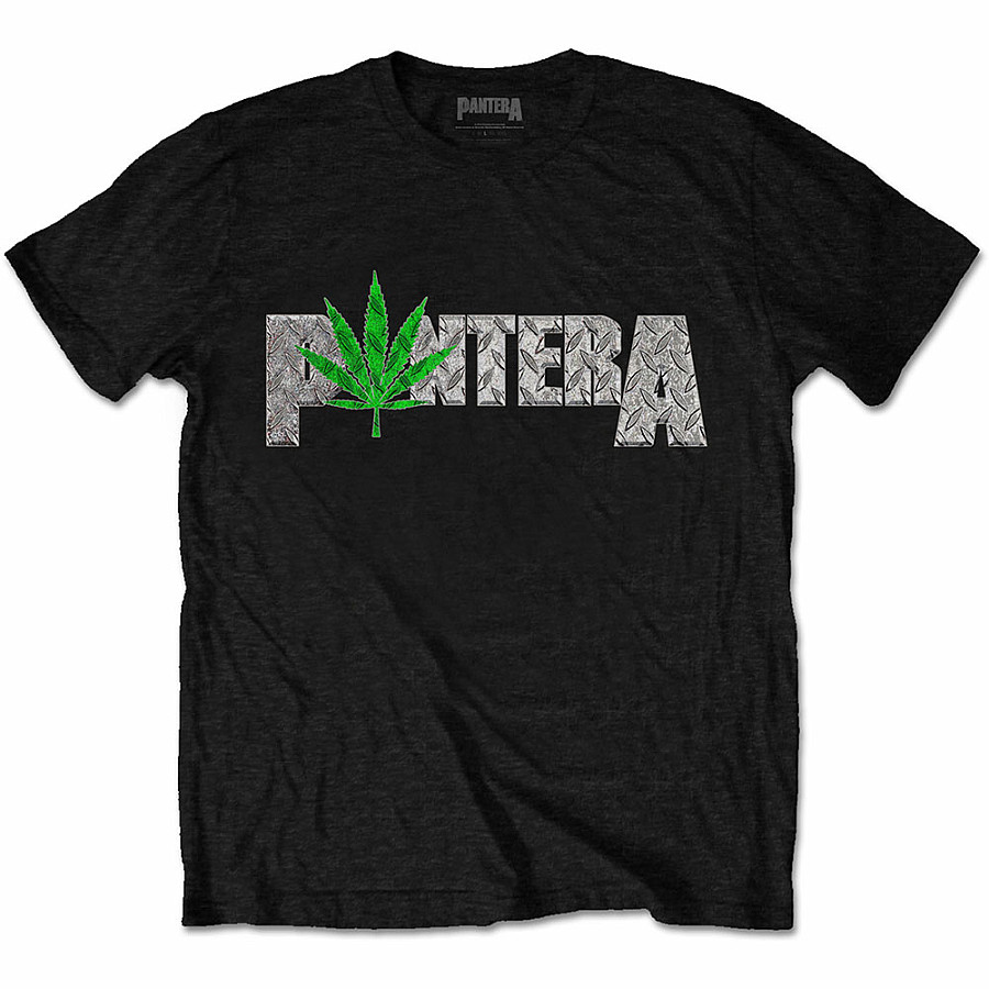 Pantera tričko, Weed &#039;n Steel Black, pánské, velikost L 5056368698248