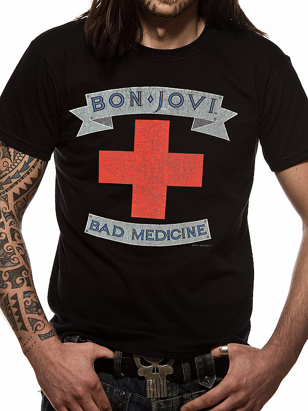 Bon Jovi tričko, Bad Medicine, pánské, velikost S