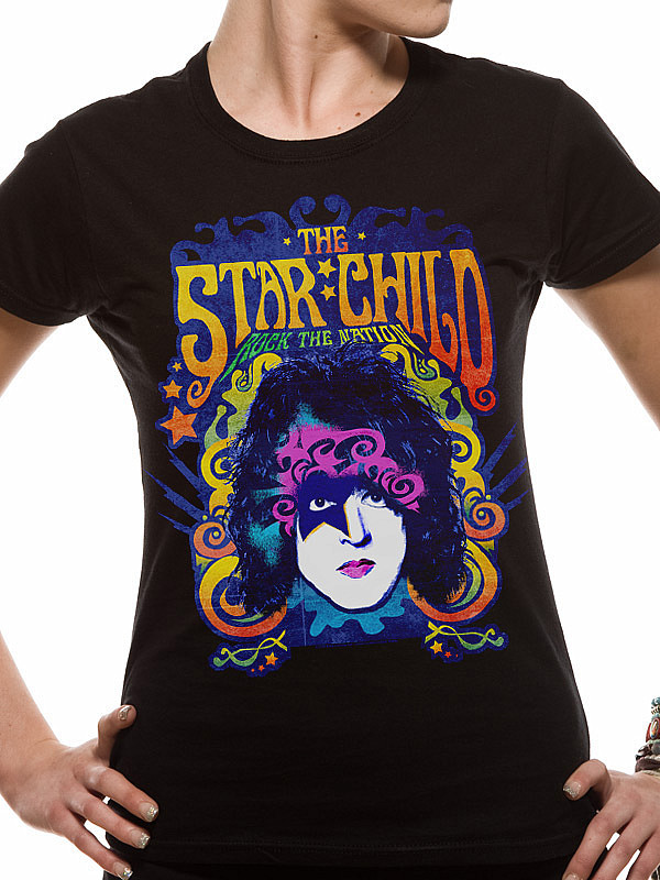 KISS tričko, The Star Child Skinny, dámské, velikost XXL