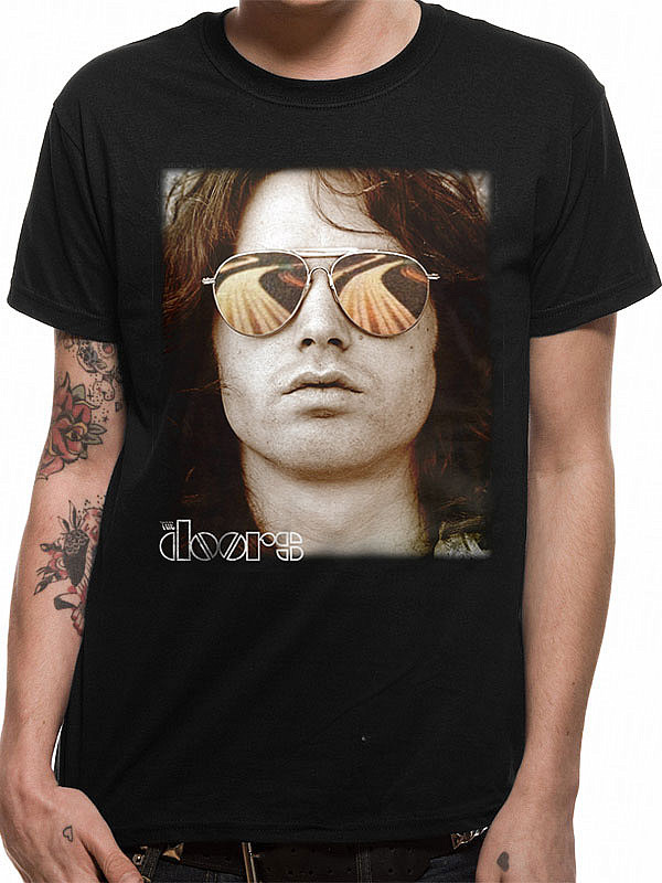 The Doors tričko, Jim Face, pánské, velikost L