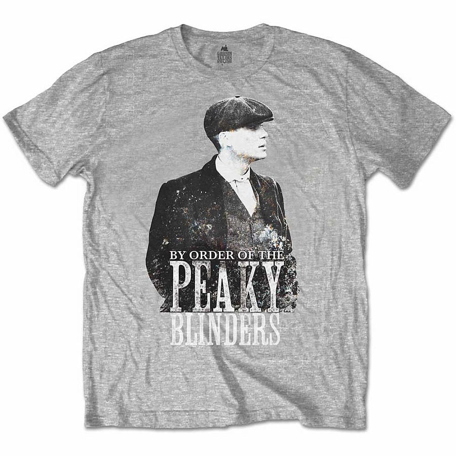 Peaky Blinders tričko, Grey Character, pánské, velikost L