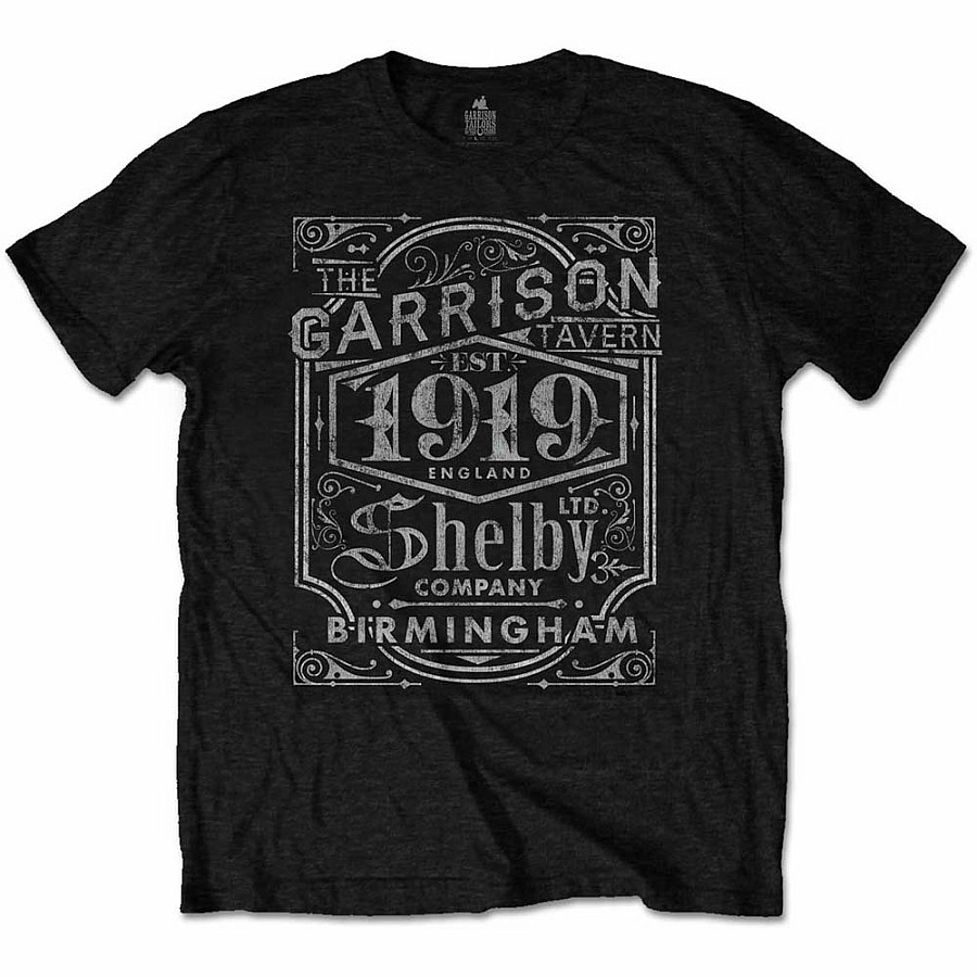 Peaky Blinders tričko, Garrison Pub, pánské, velikost M