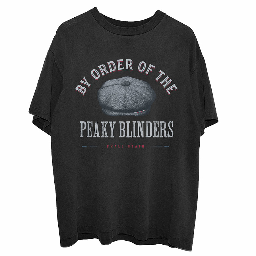 Peaky Blinders tričko, Flat Cap Black, pánské, velikost L