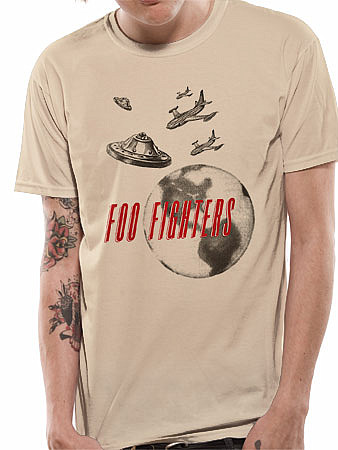 Foo Fighters tričko, UFO, pánské, velikost M