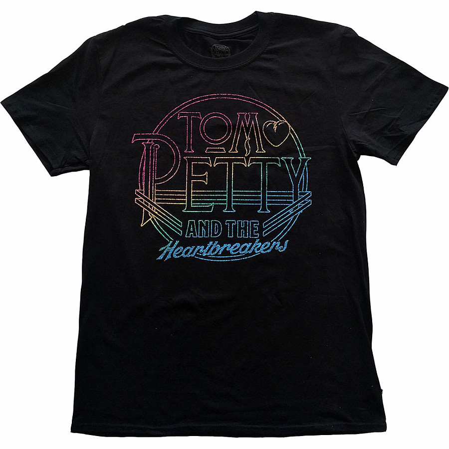 Tom Petty tričko, Circle Logo Black, pánské, velikost M