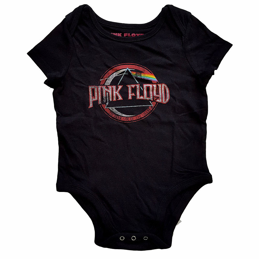 Pink Floyd kojenecké body tričko, Vintage DSOTM Seal, dětské, velikost XL velikost XL (12 měsíců)
