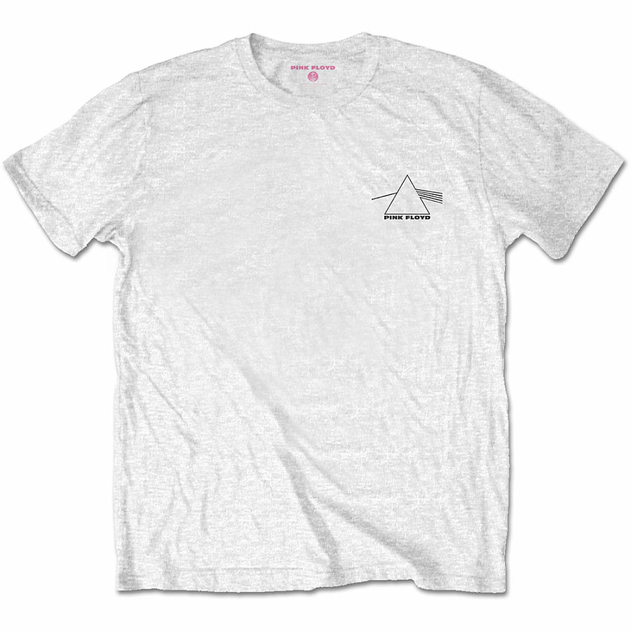 Pink Floyd tričko, DSOTM Prism BP White, pánské, velikost XL
