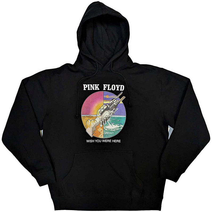 Pink Floyd mikina, WYWH Circle Icons Black, pánská, velikost L