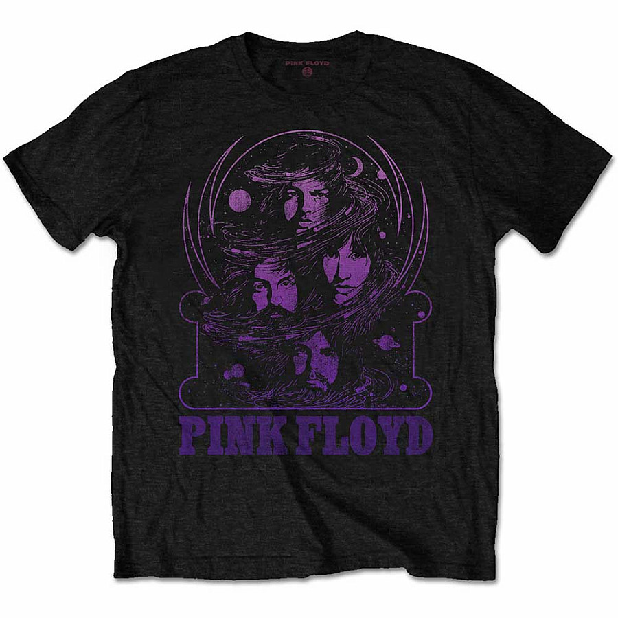 Pink Floyd tričko, Purple Swirl, pánské, velikost S