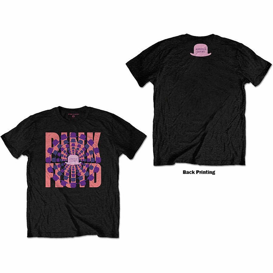 Pink Floyd tričko, Arnold Layne BP Black, pánské, velikost XXL