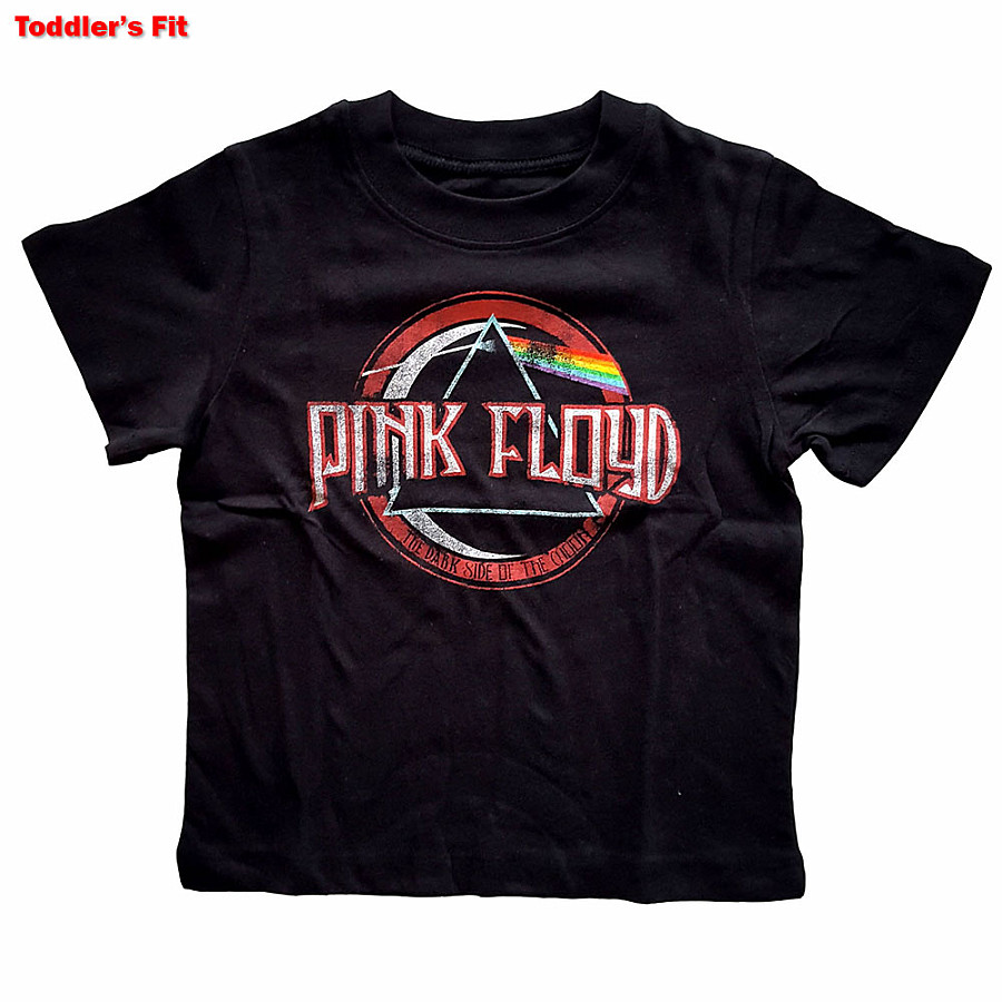 Pink Floyd tričko, Vintage DSOTM Seal Kids Black, dětské, velikost L velikost L (24 měsíců)