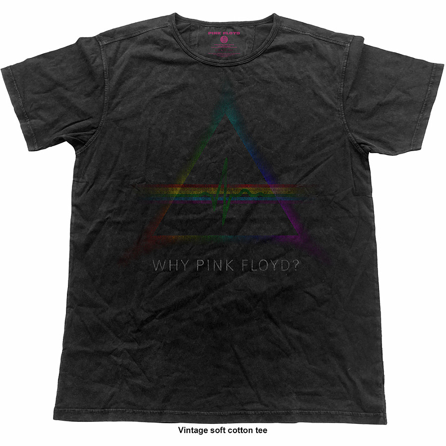 Pink Floyd tričko, Why Vintage, pánské, velikost XL
