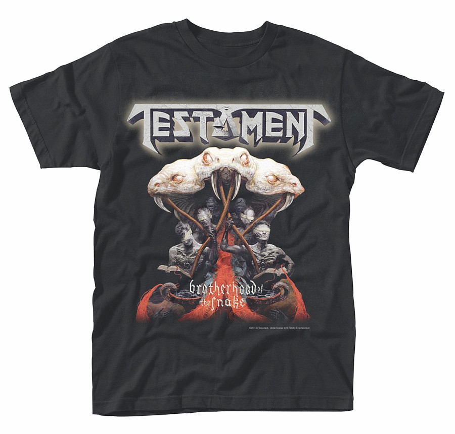 Testament tričko, Brotherhood Of The Snake, pánské, velikost S