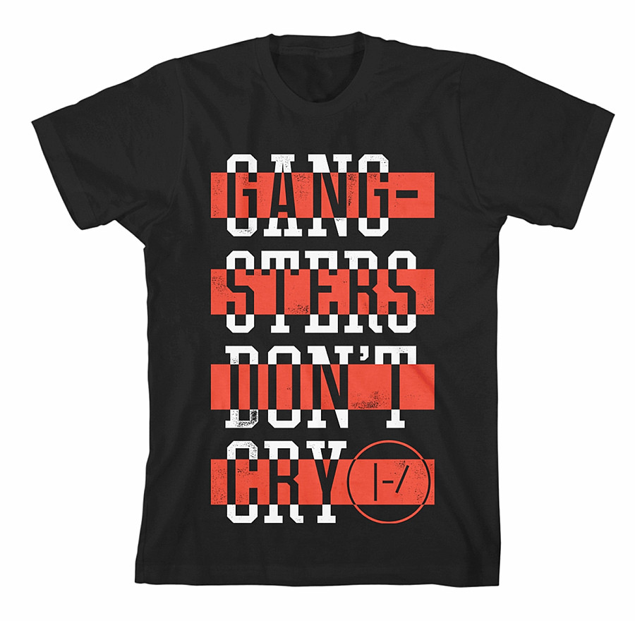 Twenty One Pilots tričko, Gangster, pánské, velikost XL