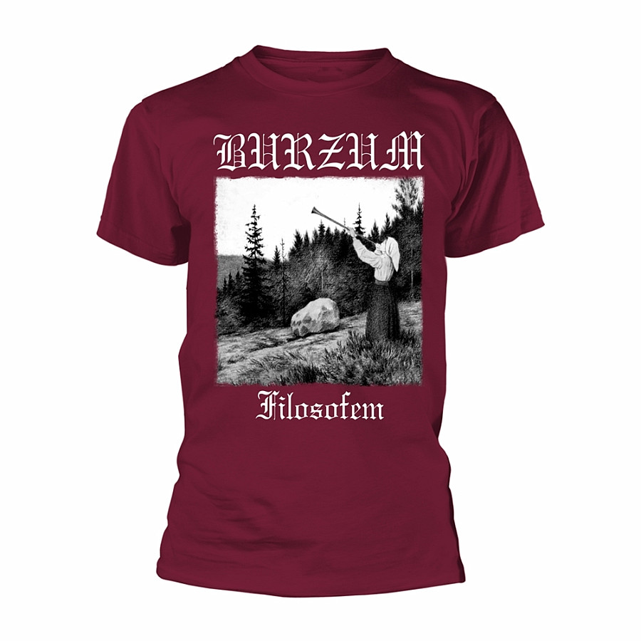 Burzum tričko, Filosofem 2018 Maroon, pánské, velikost S