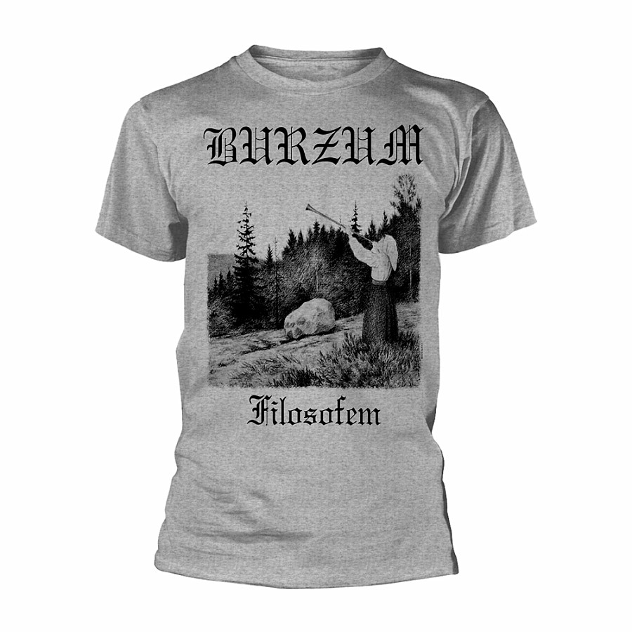 Burzum tričko, Filosofem 3 Grey, pánské, velikost M