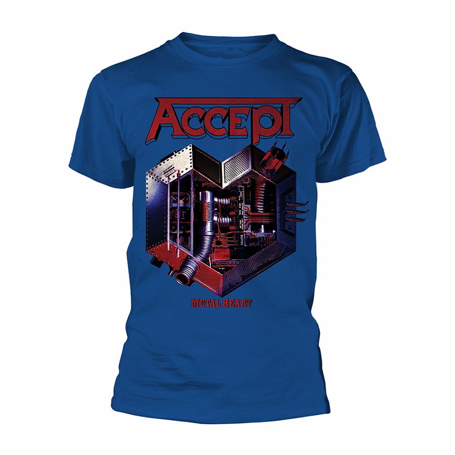 Accept tričko, Metal Heart 2 Blue, pánské, velikost XL