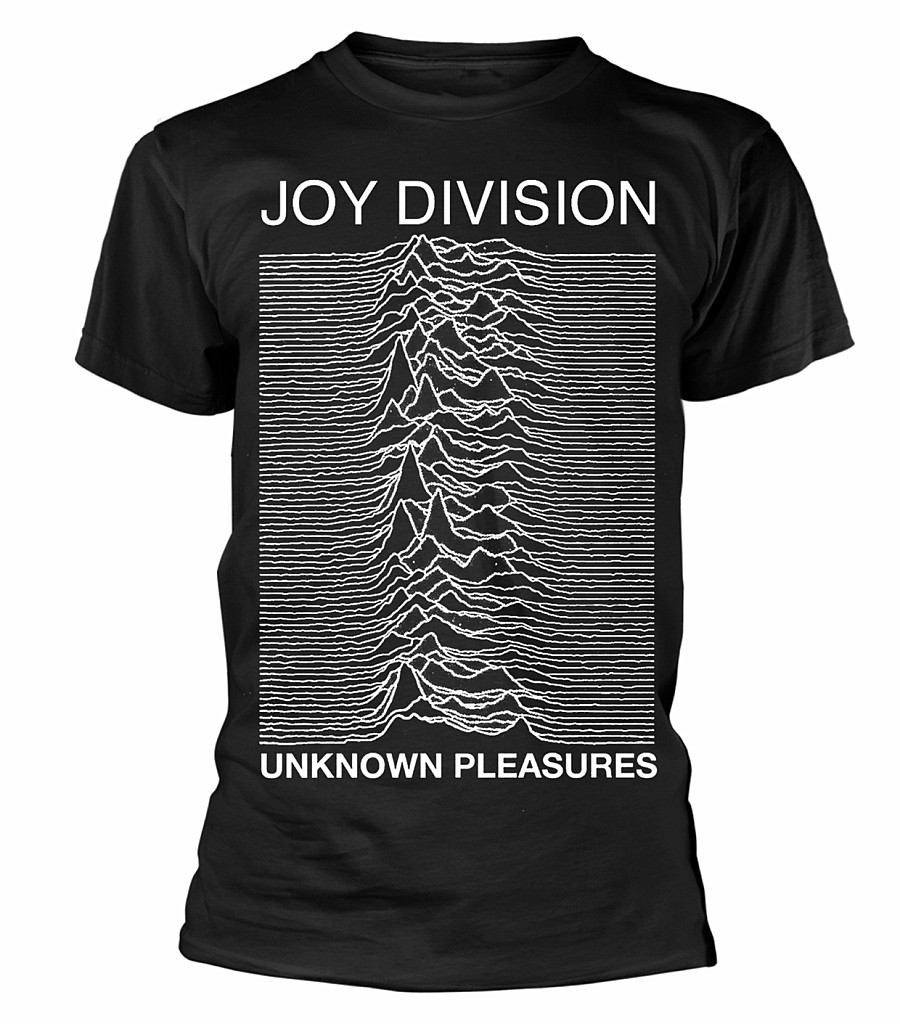 Joy Division tričko, Unknown Pleasures Black, pánské, velikost S