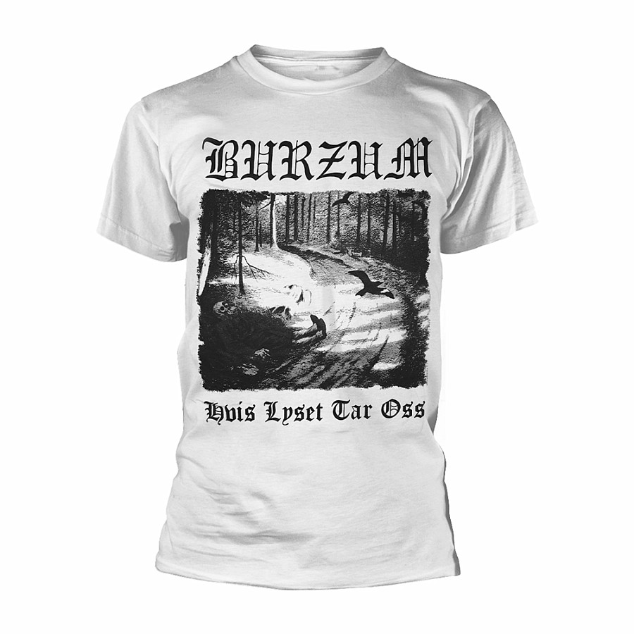 Burzum tričko, Hvis Lyset Tar Oss White, pánské, velikost M