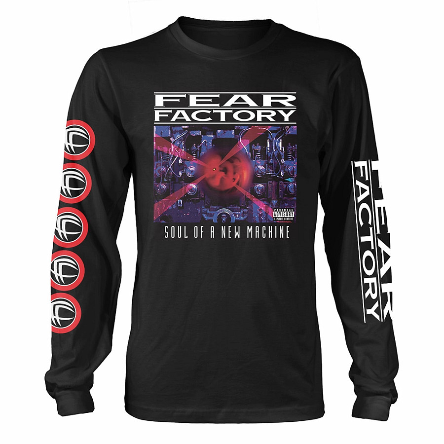 Fear Factory tričko dlouhý rukáv, Soul Of A New Machine, pánské, velikost L