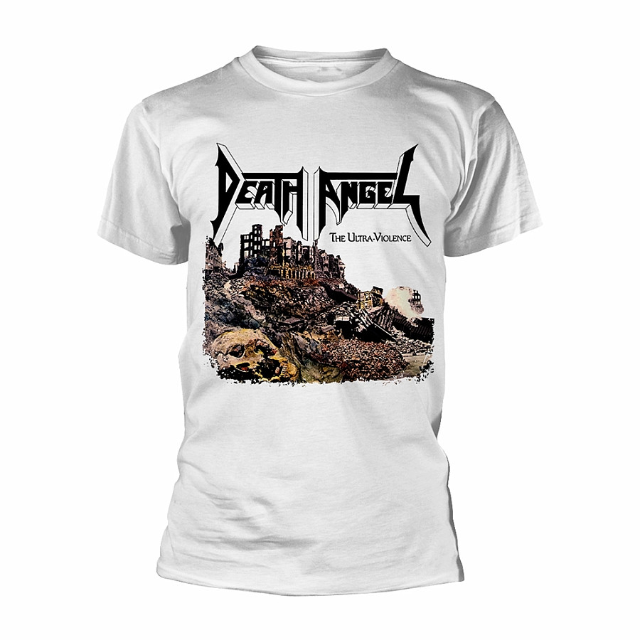 Death Angel tričko, The Ultra-Violence White, pánské, velikost XL