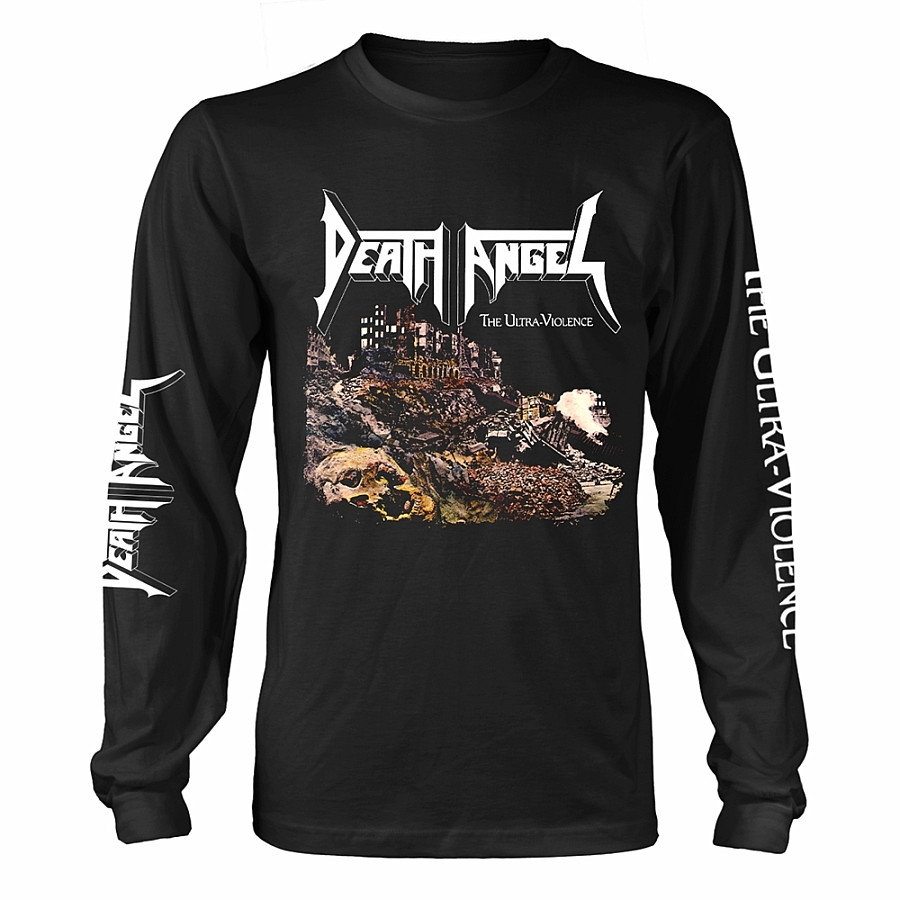 Death Angel tričko dlouhý rukáv, The Ultra-Violence Black, pánské, velikost M
