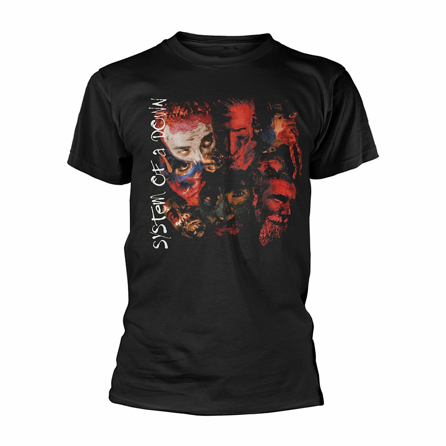 System Of A Down tričko, Painted Faces, pánské, velikost XXL