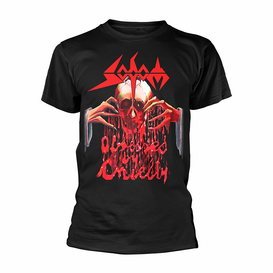 Sodom tričko, Obsessed By Cruelty Black, pánské, velikost S