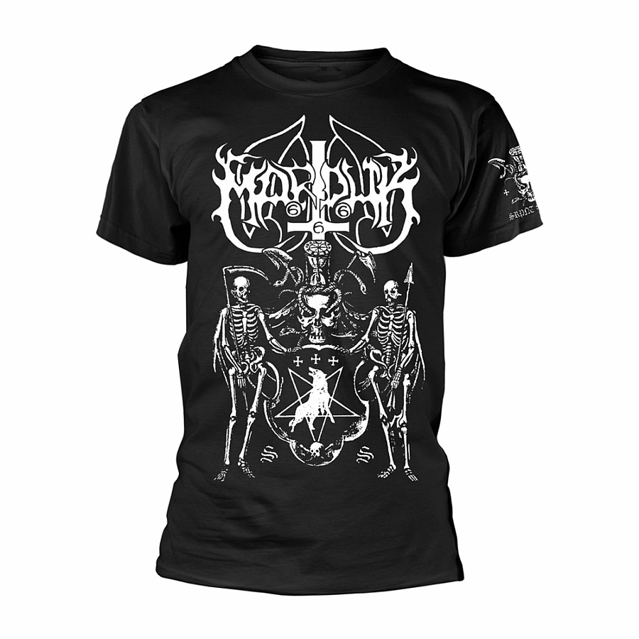 Marduk tričko, Serpent Sermon Sleeve Print Black, pánské, velikost M