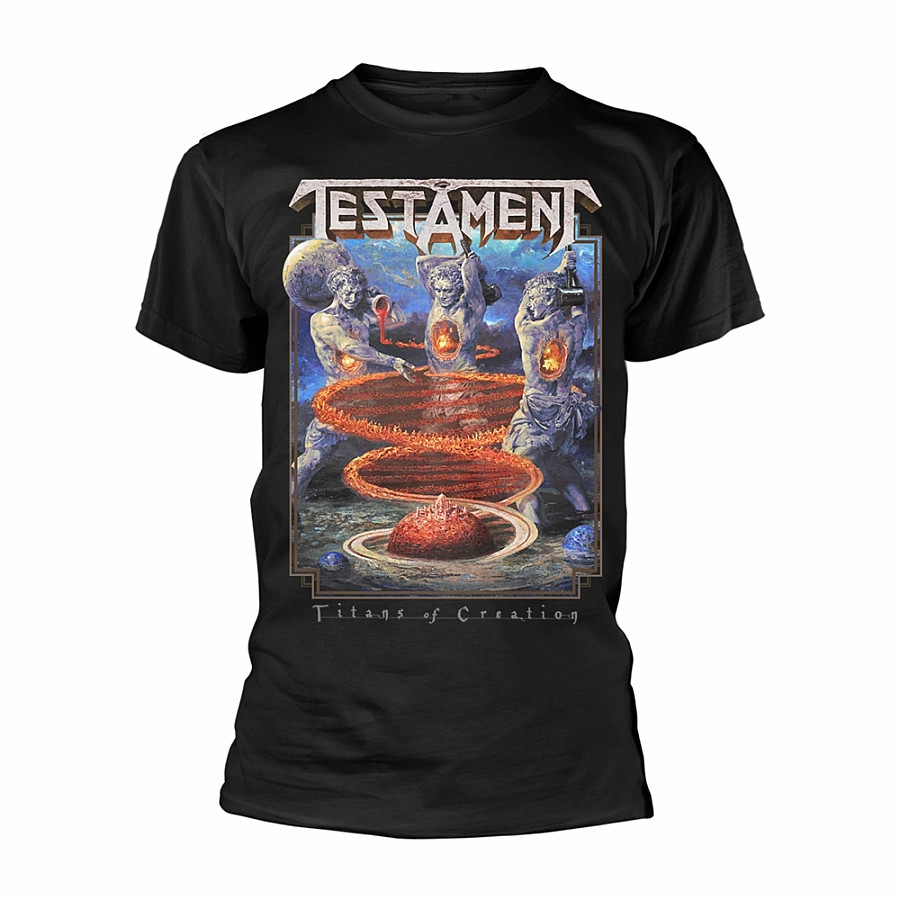 Testament tričko, Titans Of Creation BP Black, pánské, velikost S