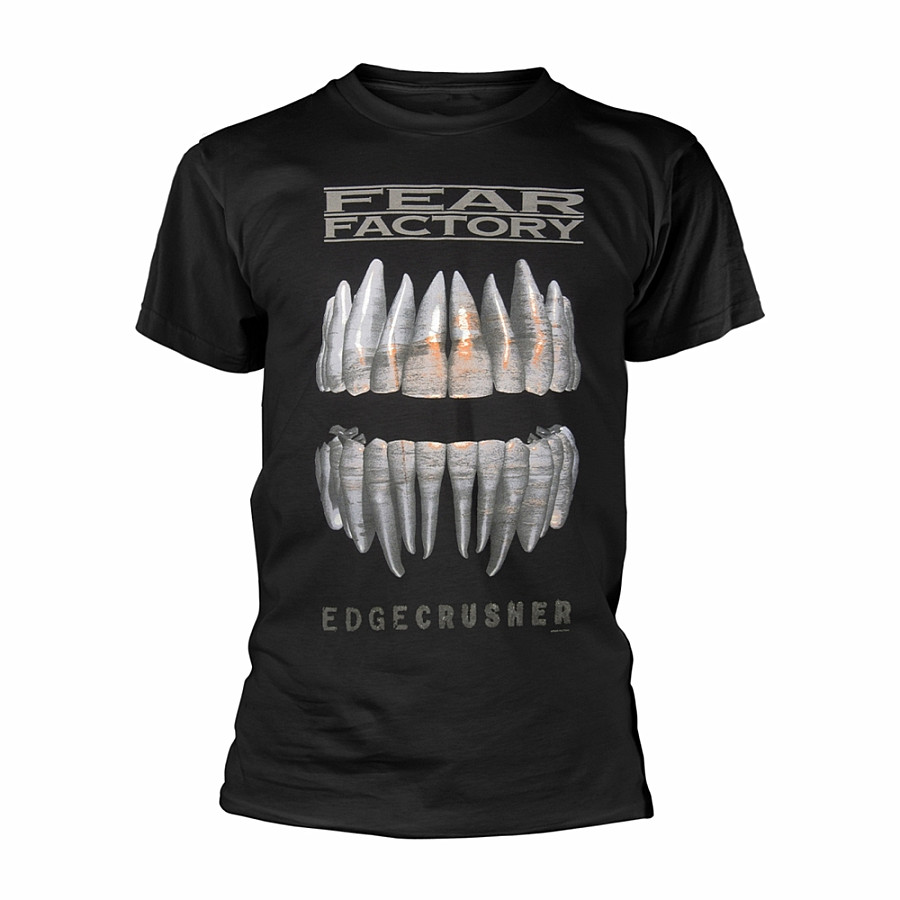 Fear Factory tričko, Edgecrusher BP Black, pánské, velikost L