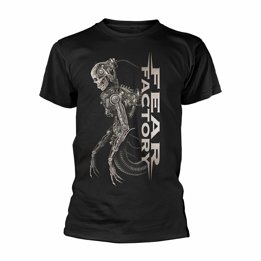 Fear Factory tričko, Mechanical Skeleton BP Black, pánské, velikost L