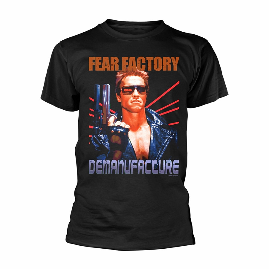 Fear Factory tričko, Terminator BP Black, pánské, velikost M