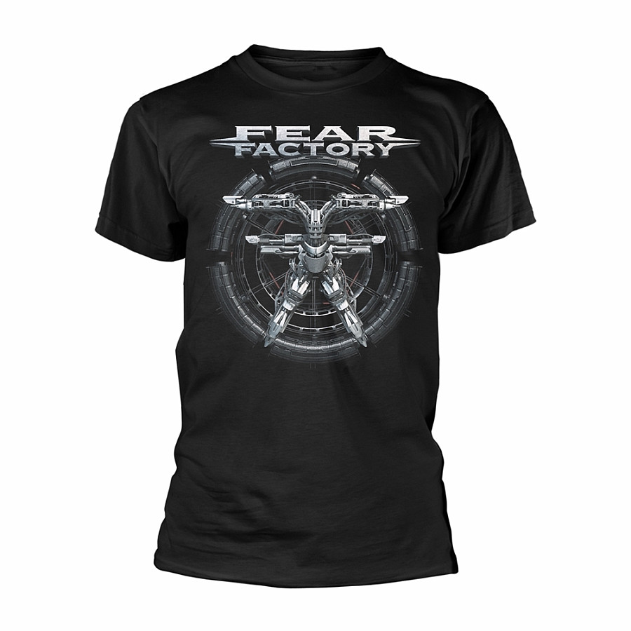 Fear Factory tričko, Aggression Continuum BP Black, pánské, velikost L