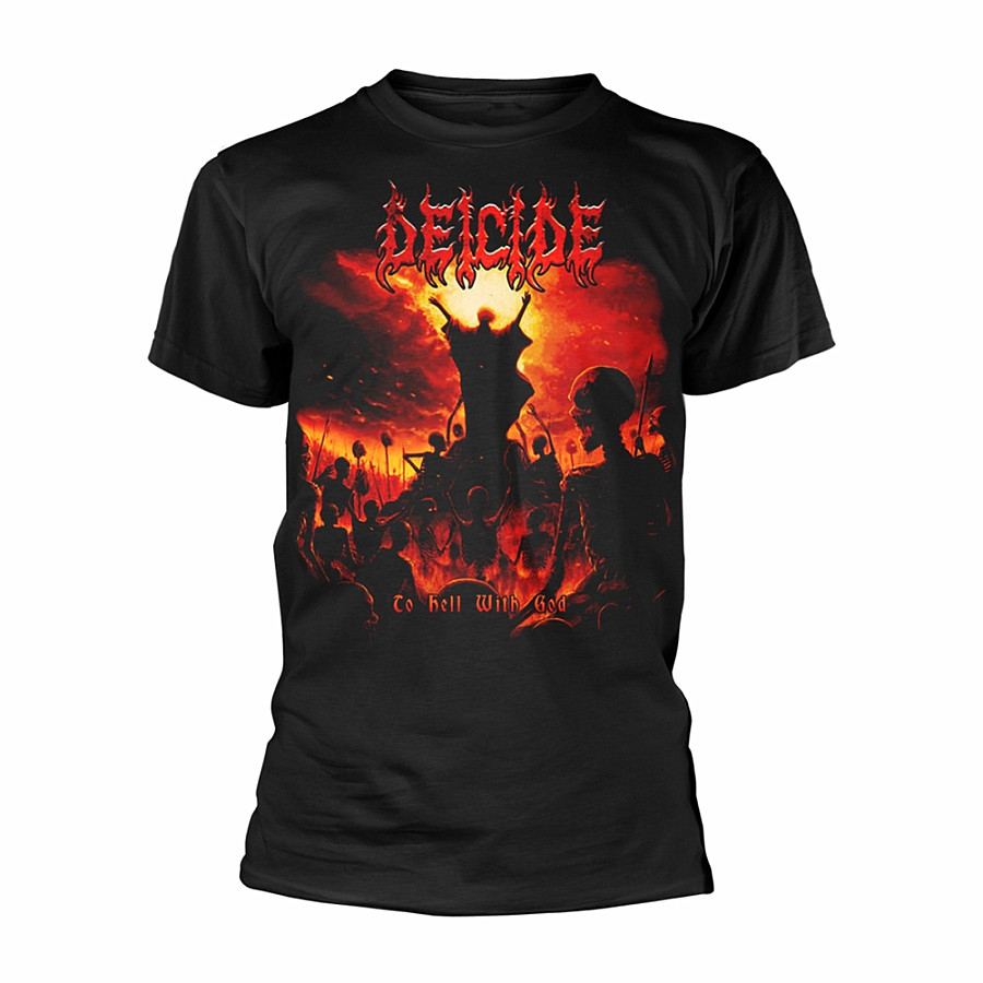 Deicide tričko, To Hell With God Black, pánské, velikost XXXL