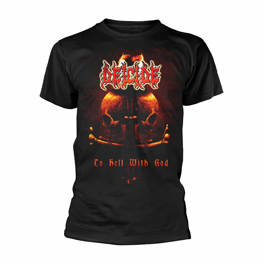 Deicide tričko, To Hell With God Tour 2012 Black, pánské, velikost XL