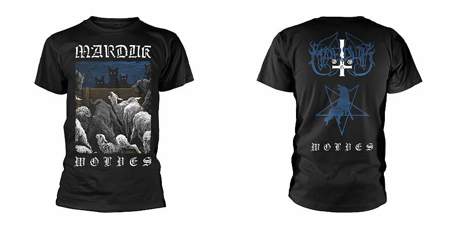 Marduk tričko, Wolves BP Black, pánské, velikost XXL