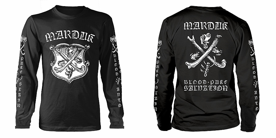 Marduk tričko dlouhý rukáv, Blood Puke Salvation BP Black, pánské, velikost M