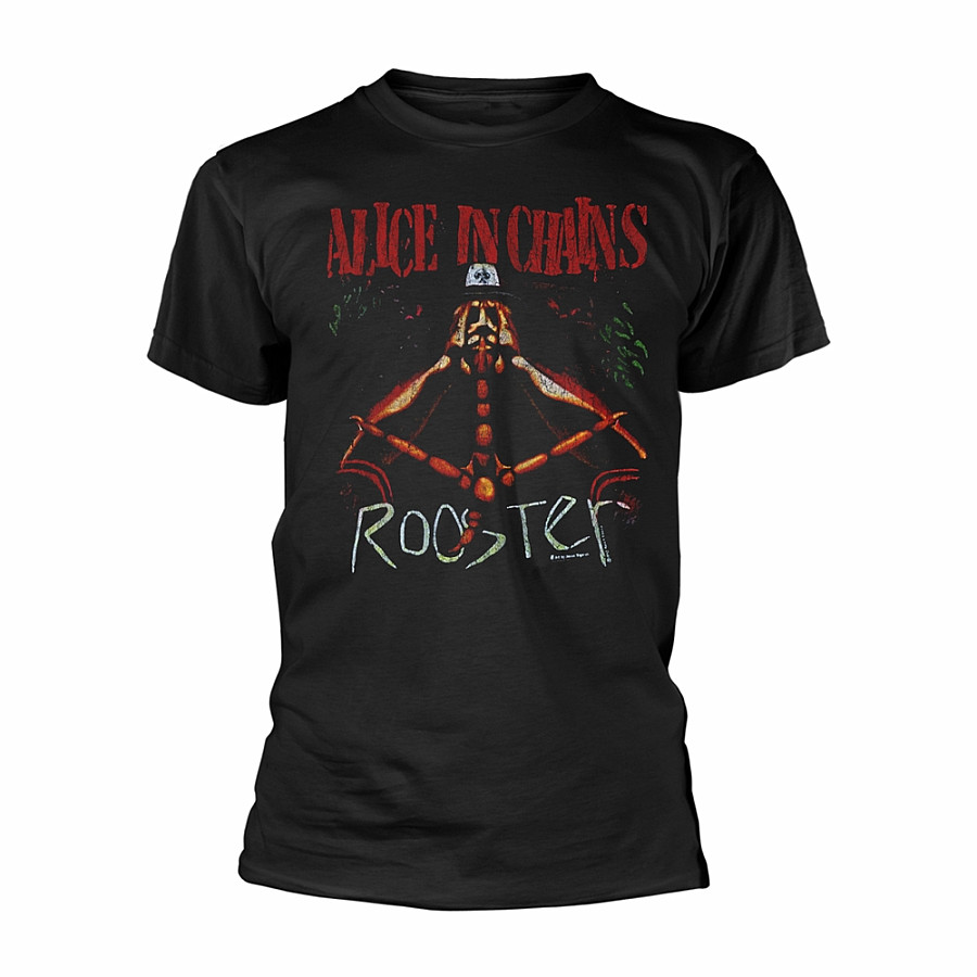 Alice in Chains tričko, Rooster Black, pánské, velikost M